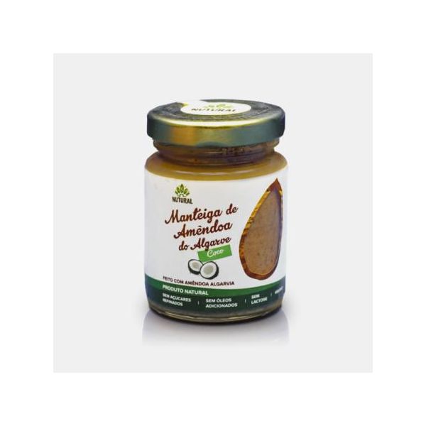 Nutural Manteiga de Amendoa Algarve C/ Coco 95g