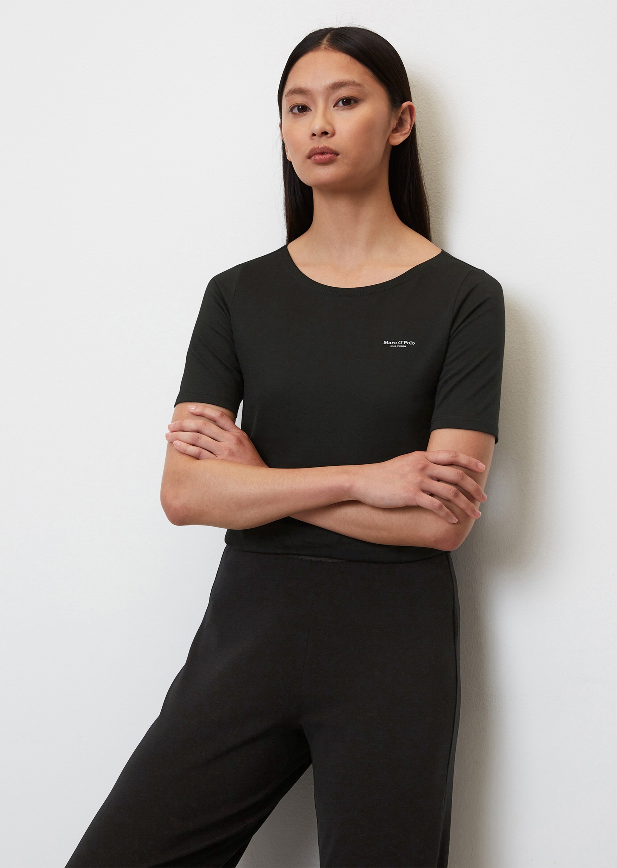 Basic-T-Shirt regular aus reinem Organic Cotton