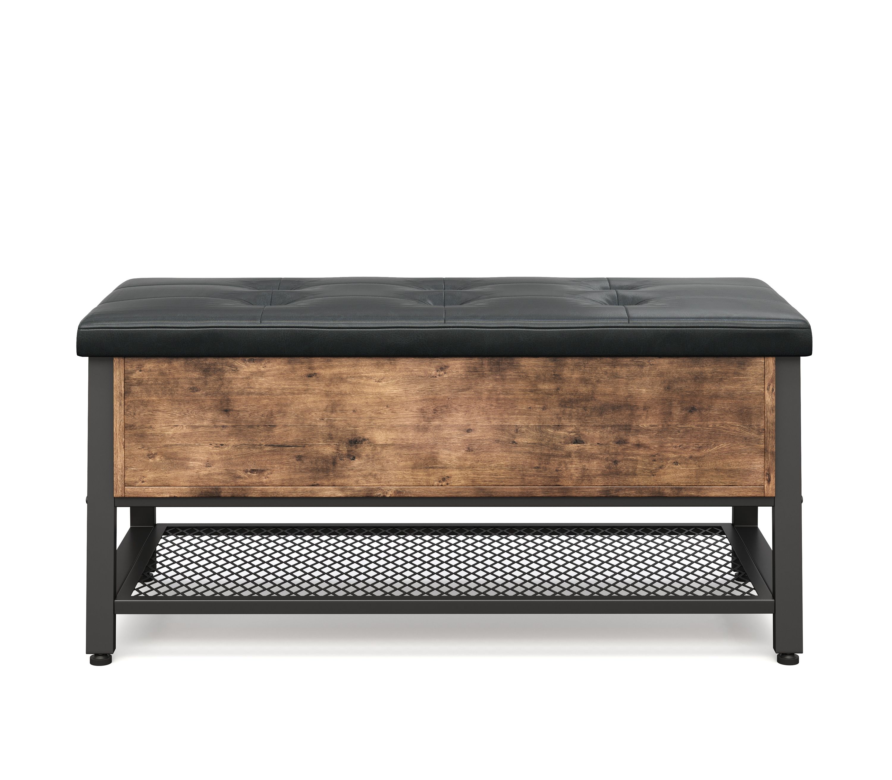Sitzbank Leder Vintage BONITA