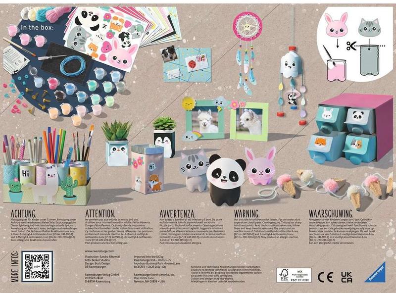 Ravensburger Bastelset EcoCreate «Decorate your Room» Einzigartige Upcycling-Projekte basteln