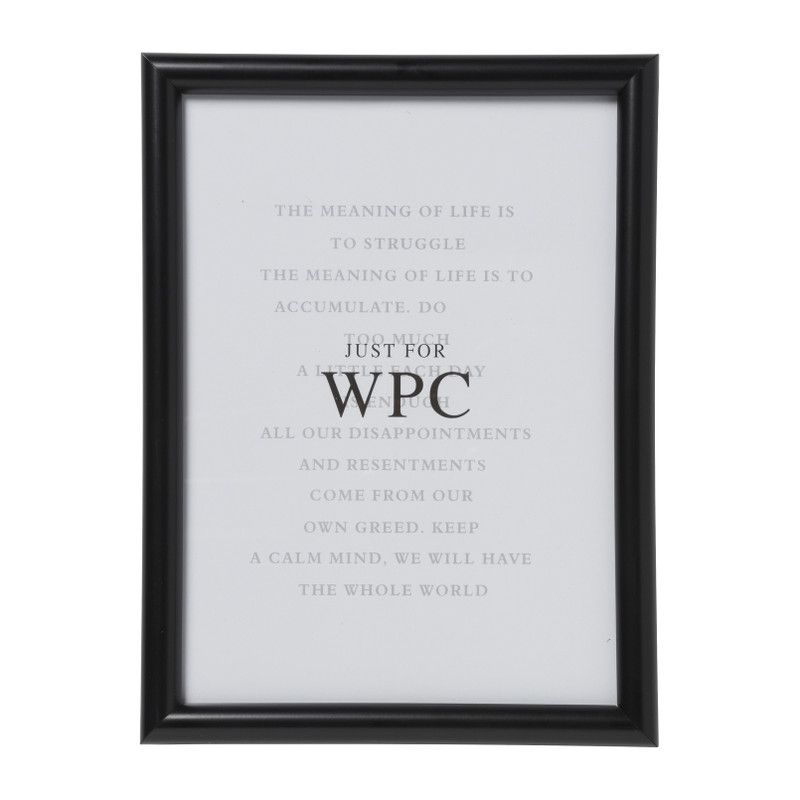 Fotolijst WPC - zwart - 13x18 cm