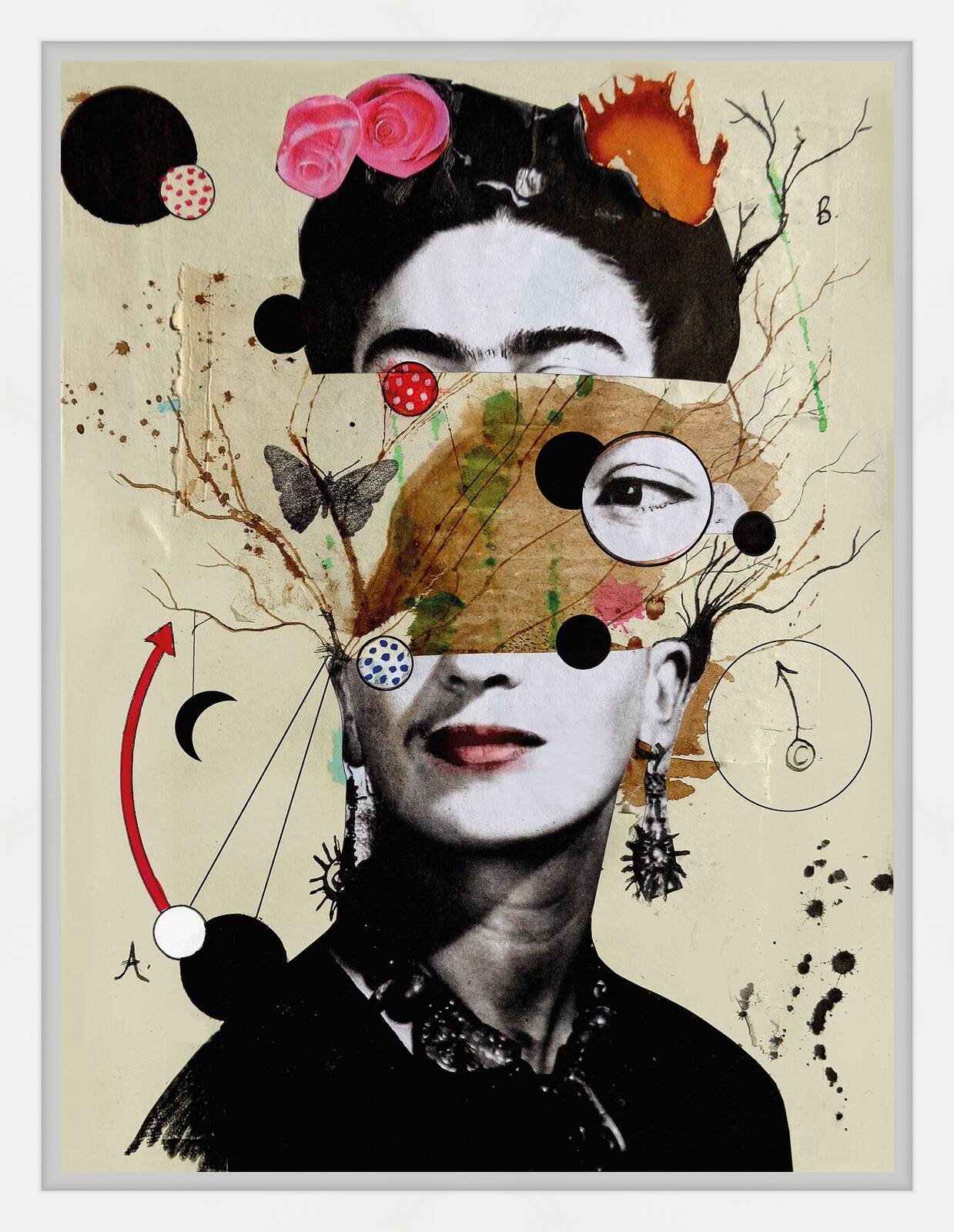 Deconstructed Frida by Loui Jover - Limited Edition. Edition of: 150. Signed.