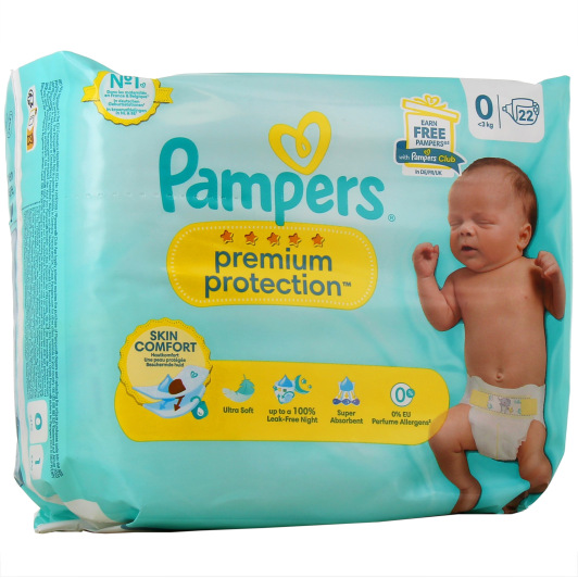 Pampers Premium Protection Couches bébé