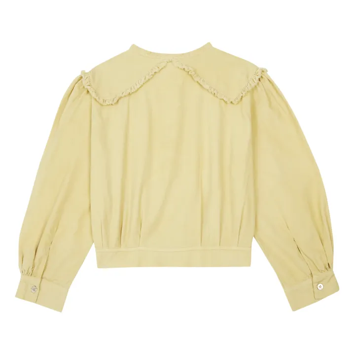 Longlivethequeen Blouse Unie Coton Bio | Vanille