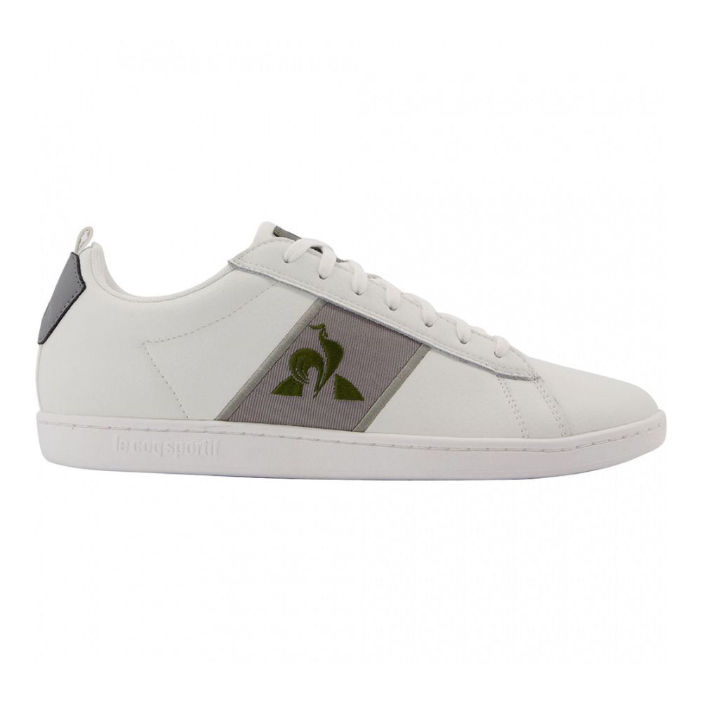 Le Coq Sportif COURTCLASSIC TWILL - Sneakers Homme optical white/titanium