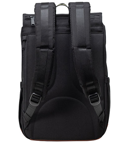 Herschel Rygs?k - Little America Mid - Blåck/Four Leaf Clover/Sa