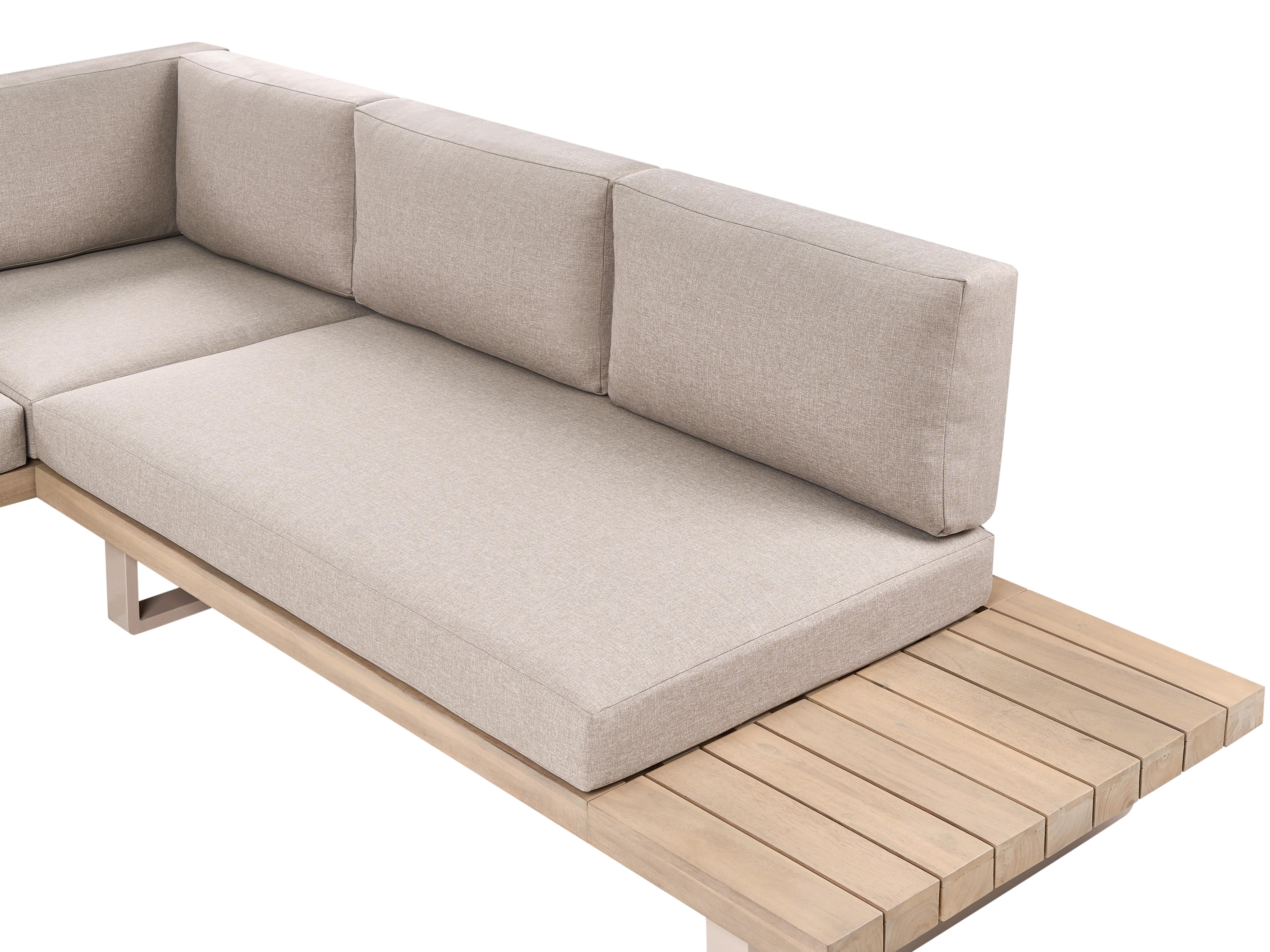 Set tuinkussenhoezen MYKONOS Taupe