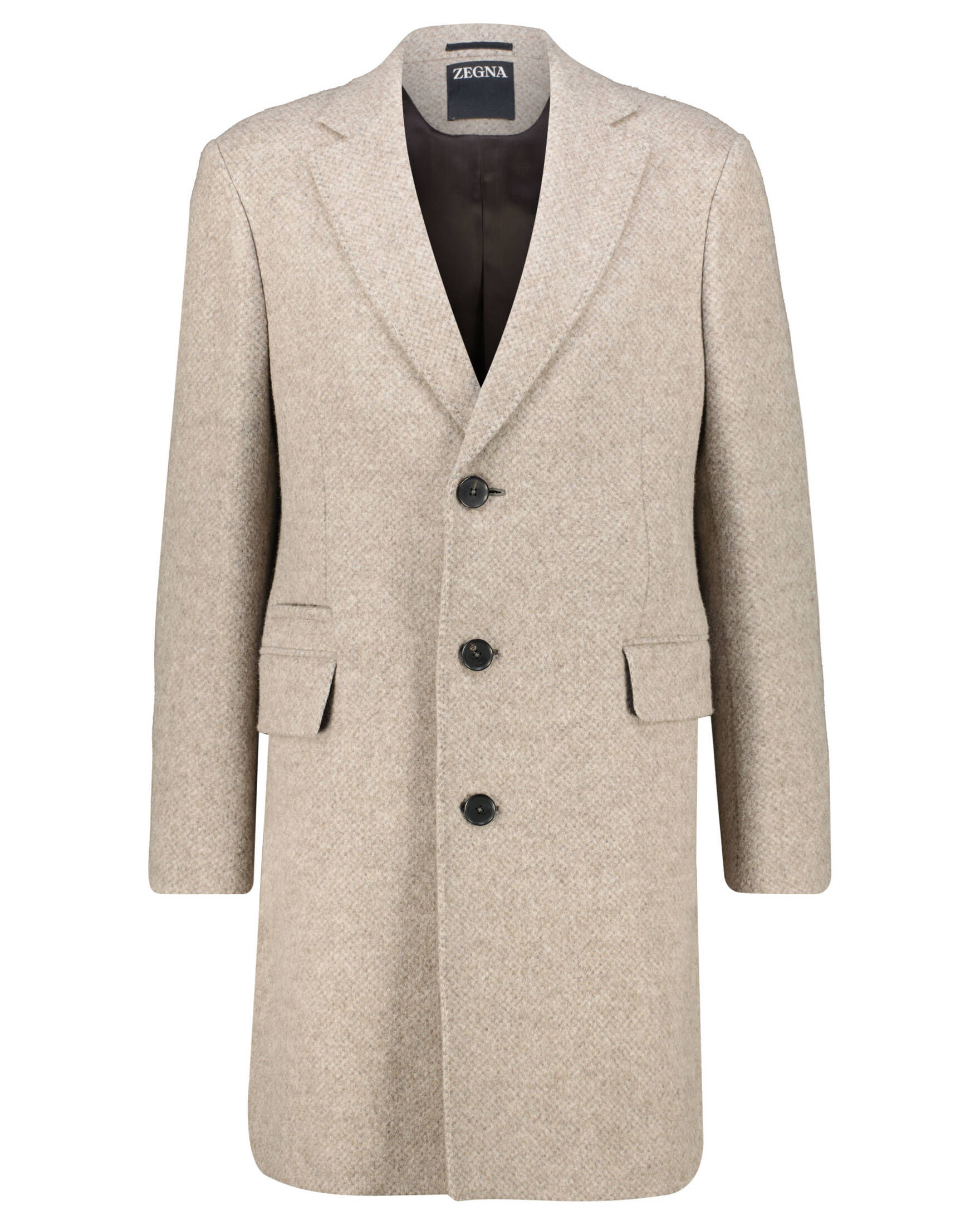 Zegna| Herren Wollmantel mit Kaschmir