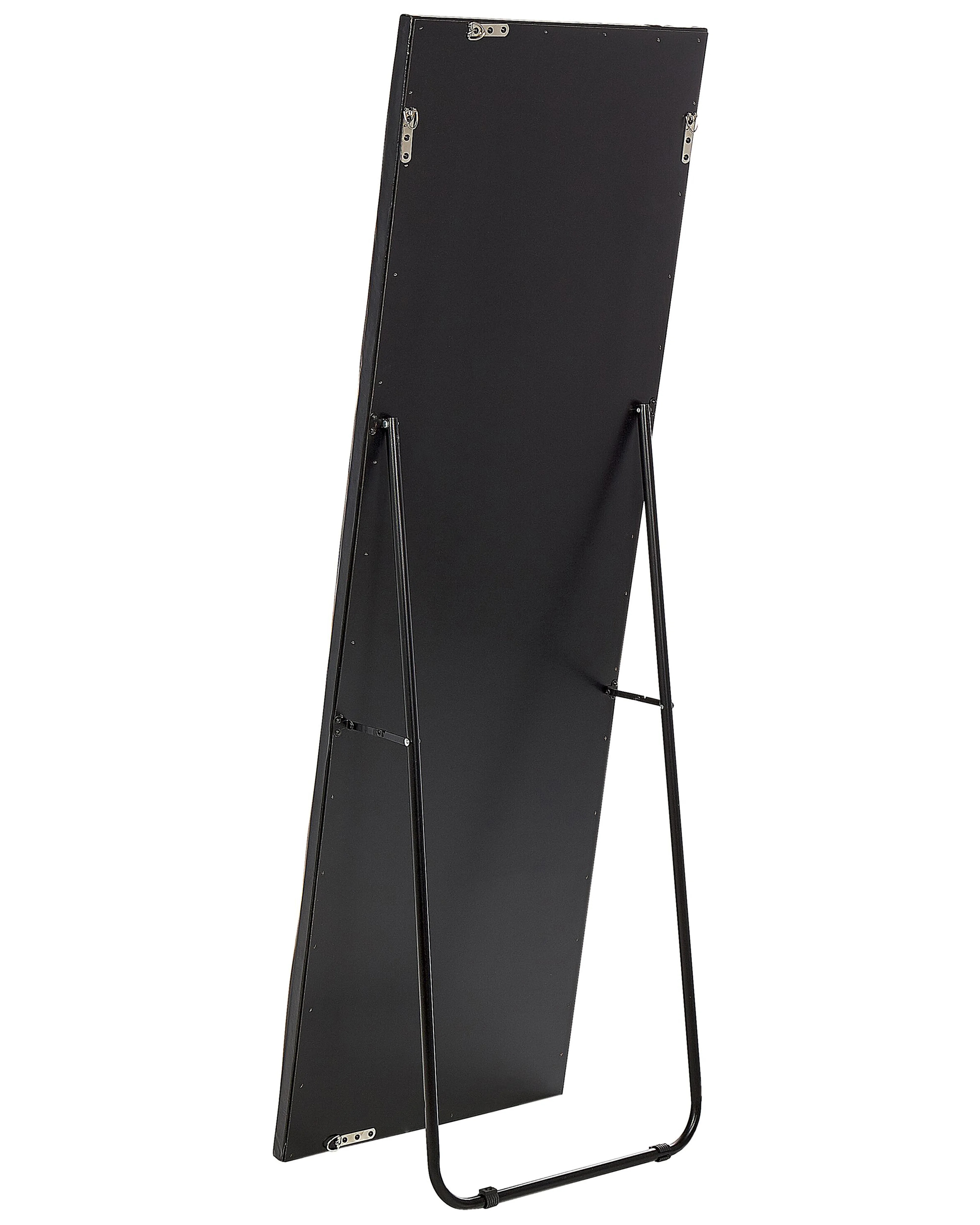 Staande spiegel ANSOUIS 150 cm Kunstleer Zwart