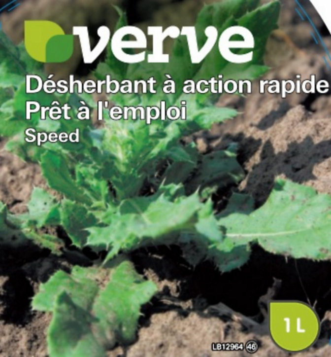 Désherbant à action rapide Verve prêt à l'emploi 1L