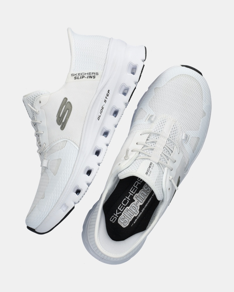 Skechers Hands Free Slip-Ins Glide Lage sneakers  - wit