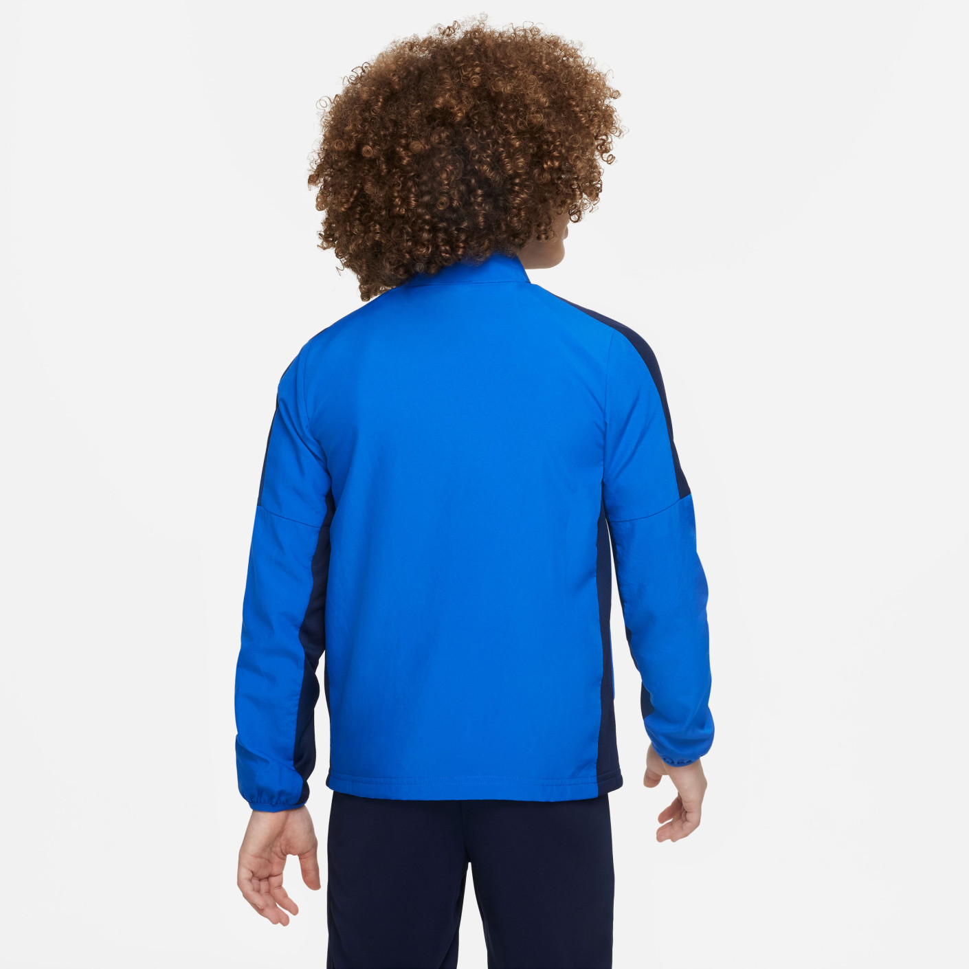 Nike Dri-FIT Academy 23 Trainingsjack Full-Zip Woven Kids Blauw Donkerblauw Wit