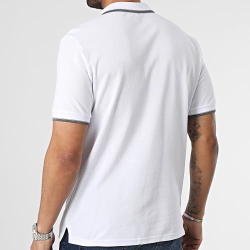 Polo Manches Courtes Blanc