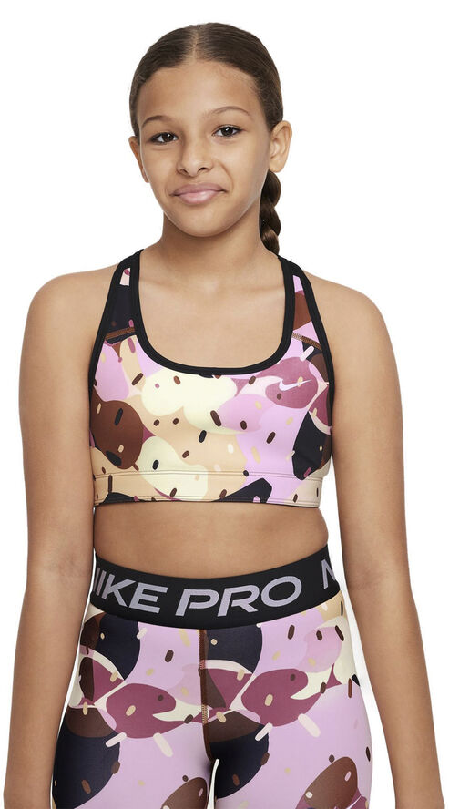 Nike Swoosh Reversible sports bh Multifarvet