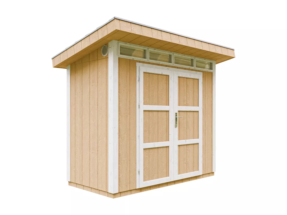 Abri de Jardin Qualité Premium 3m²/L161xL294xH239 cm - Timbela M901A-HARVEST HONEY