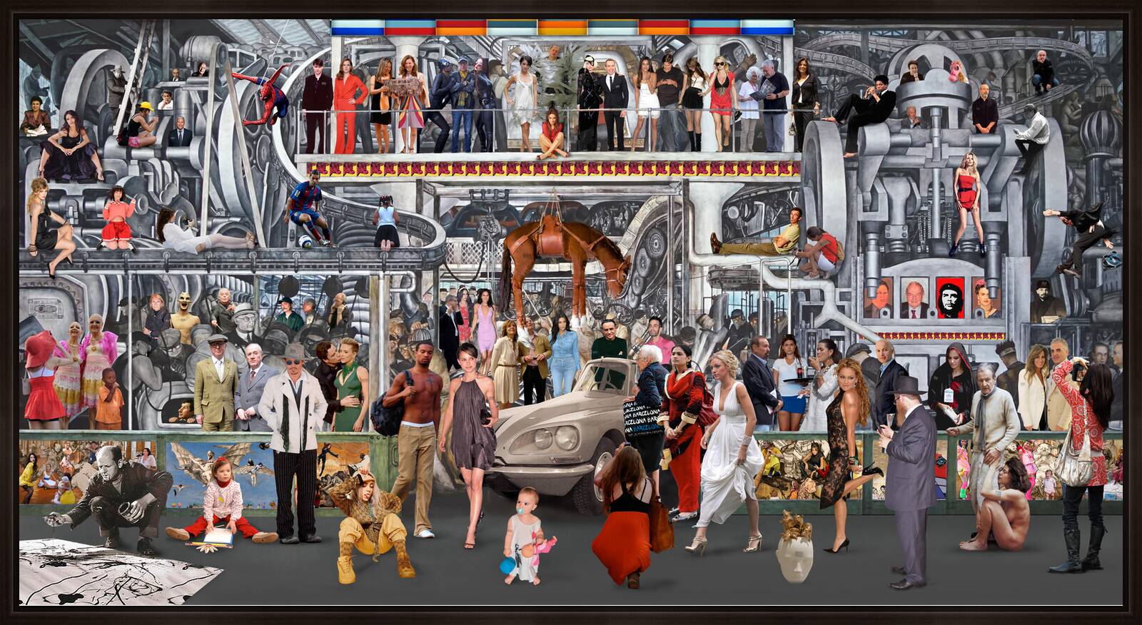 Machine Men, de Rivera by Lluis Barba Cantos - Limited Edition. Edition of: 100. Signed.