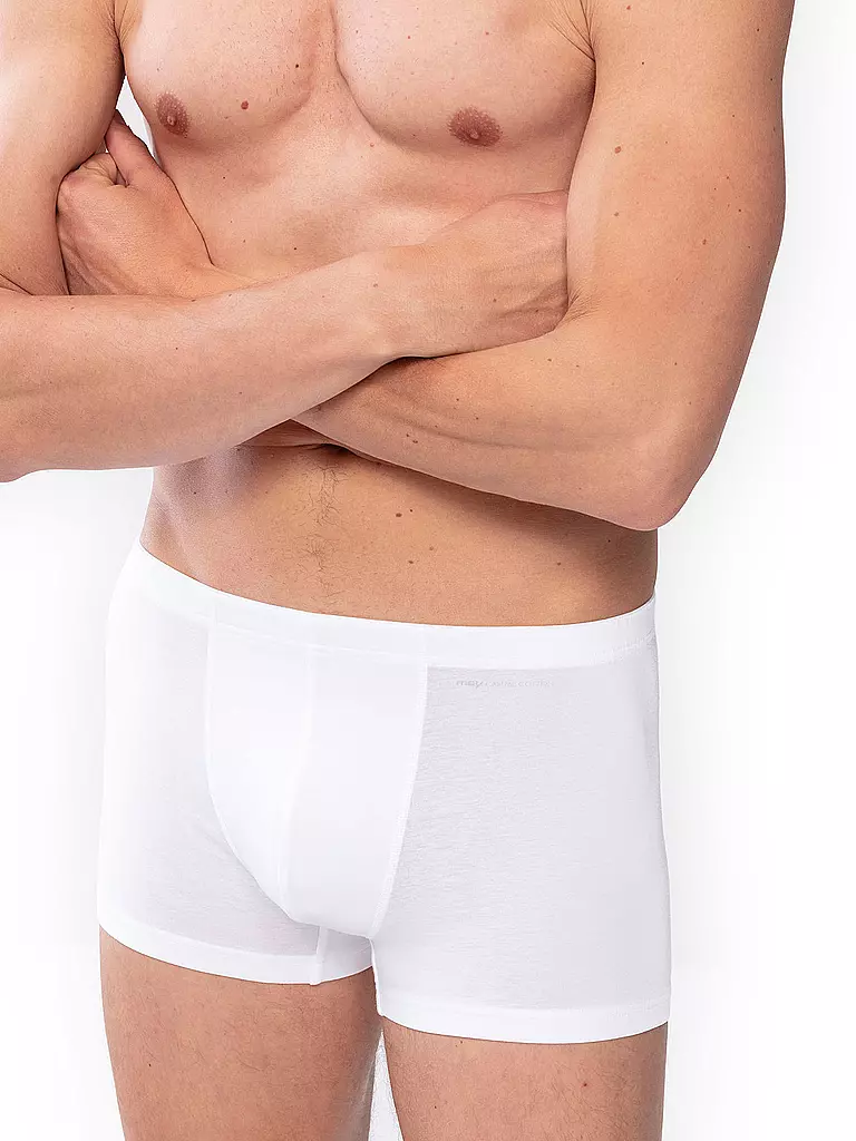 MEY Pants Casual Cotton Weiss weiss
