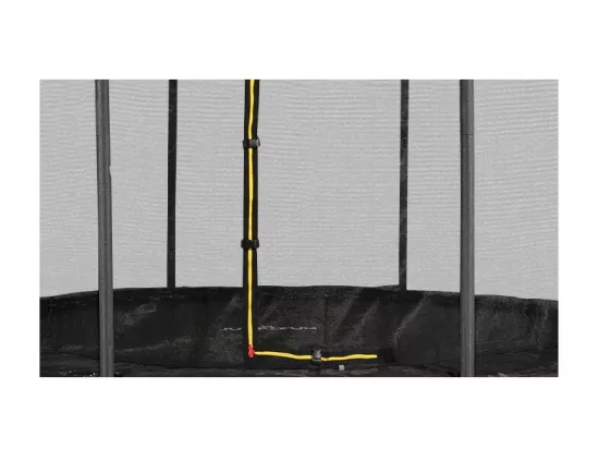Filet intérieur de sécurité pour trampoline avec bouchons hauts de perches et ficelle : ø 12Ft, 10 Perches