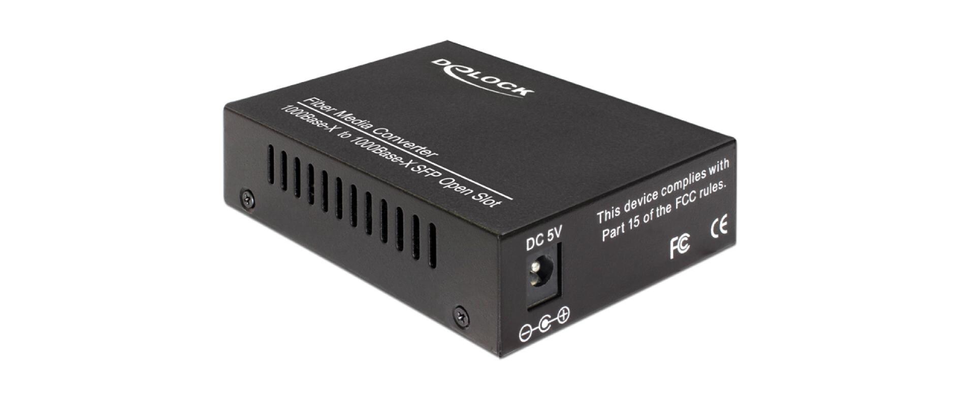 Medienkonverter 1000Base-X SFP zu SFPDelock Medienkonverter 1000Base-X SFP zu SFP