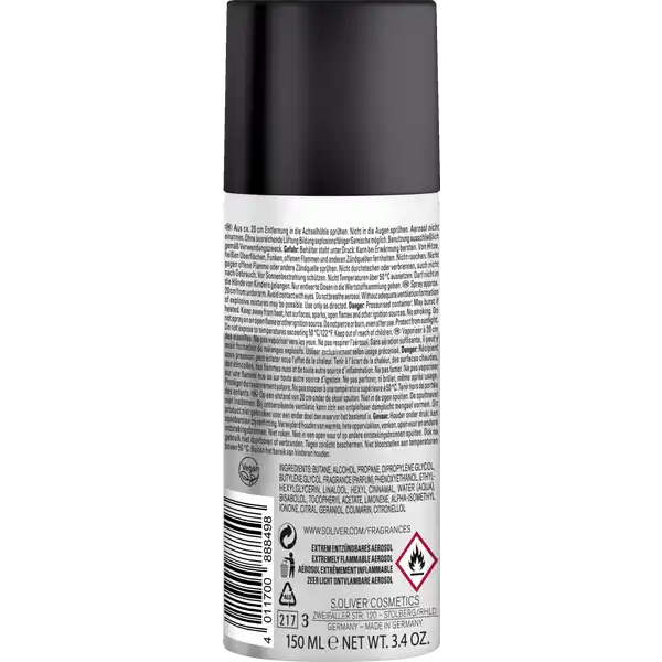 Deospray Black Label Men