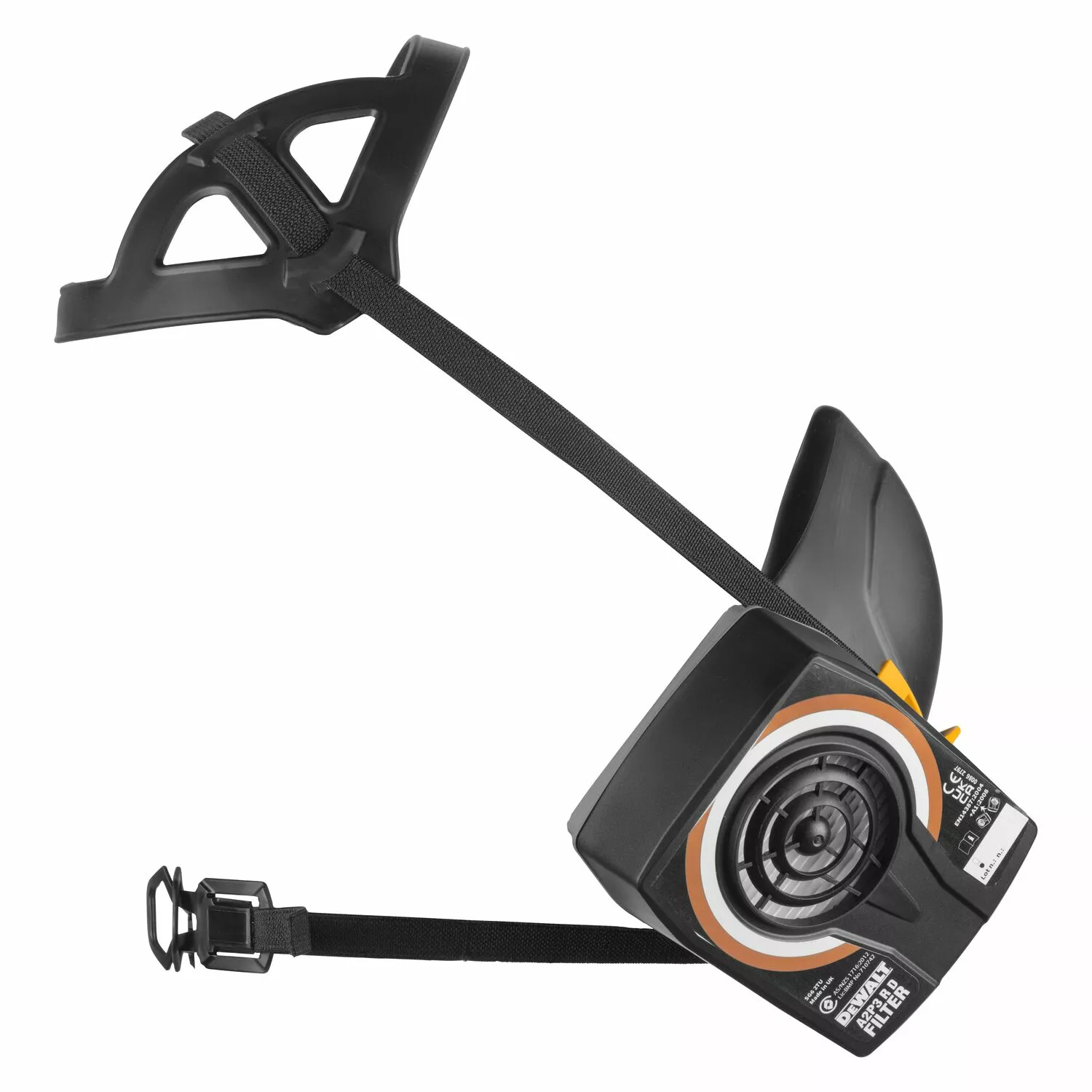 DeWalt DXIR1HMLA2P3 Lichtgewicht Halfgelaatsmasker met A2P3 filters - Maat L