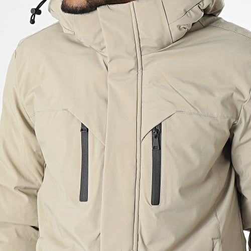 Parka Capuche Beige