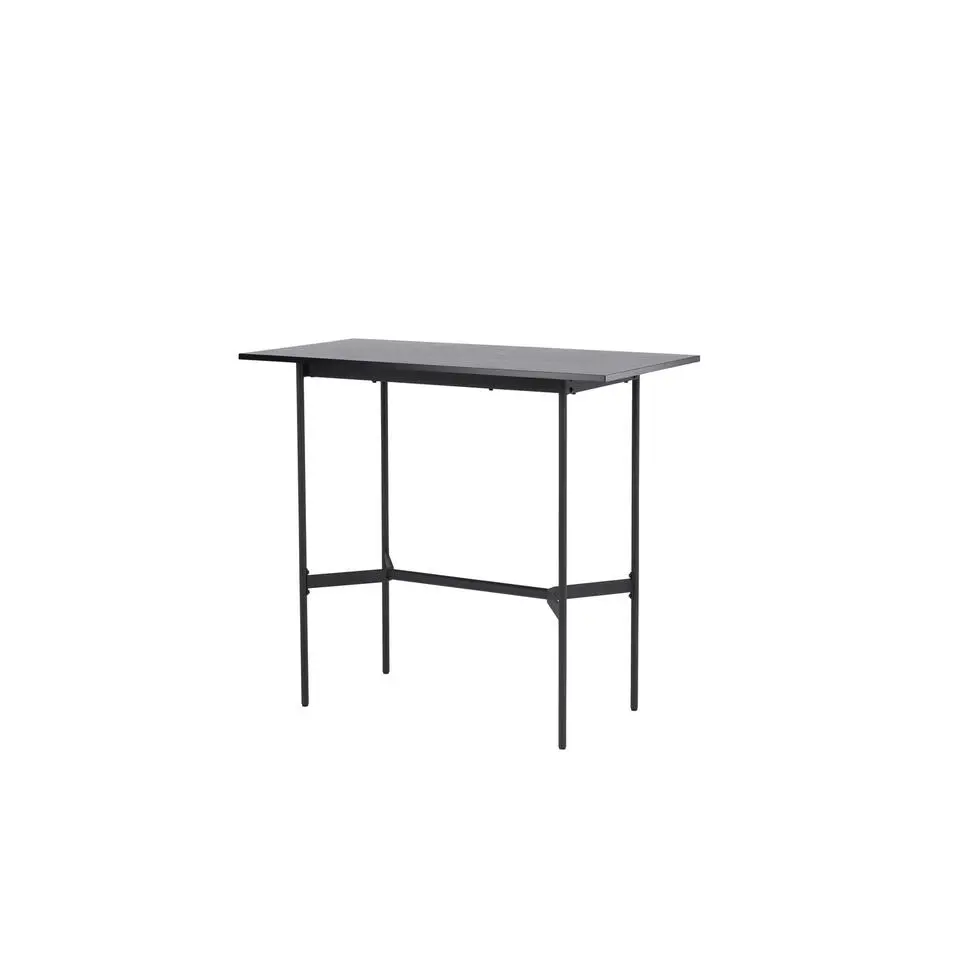 Bartafel Zwart Hout - 120x60x105cm - Rax