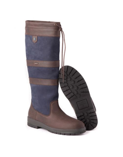Dubarry Galway Ex-Fit Outdoor Laars - Unisex Laarzen - Navy Bruin 39