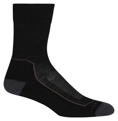 Chaussettes Femme Icebreaker Hike  Light Crew Noir