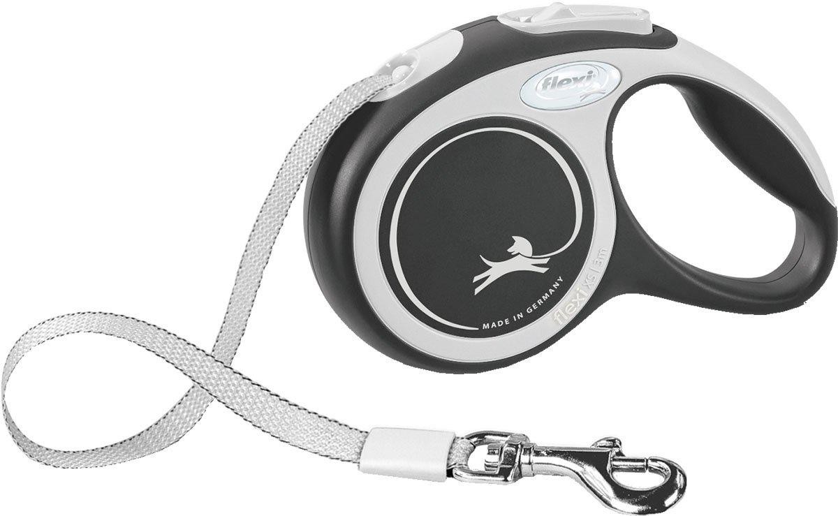 FLEXI - New Comfort Xs 3M Bånd Sort max 12Kg