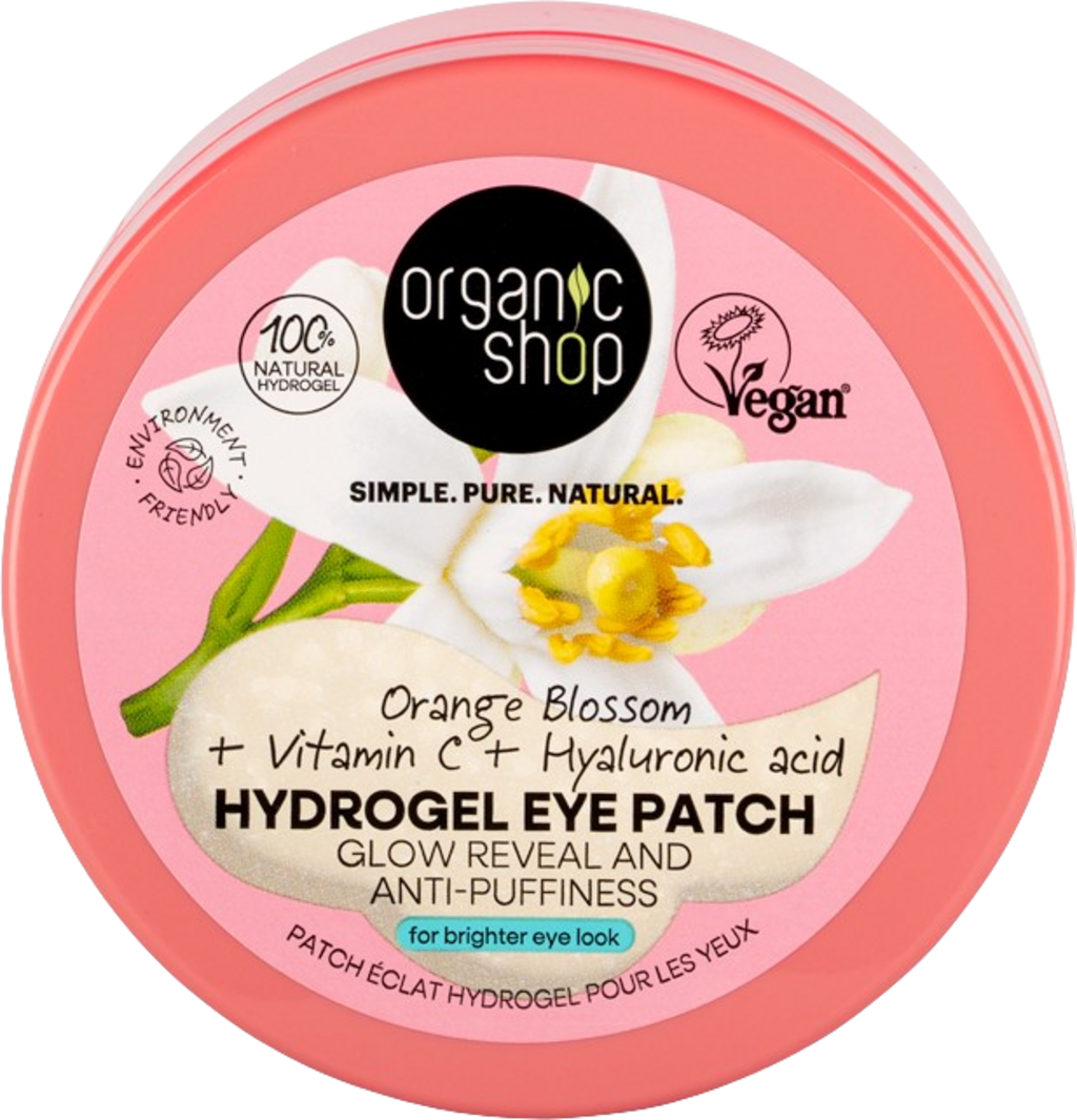 Organic Shop  Hydrogel Eye Patch Orange Blossom, 60 Stk