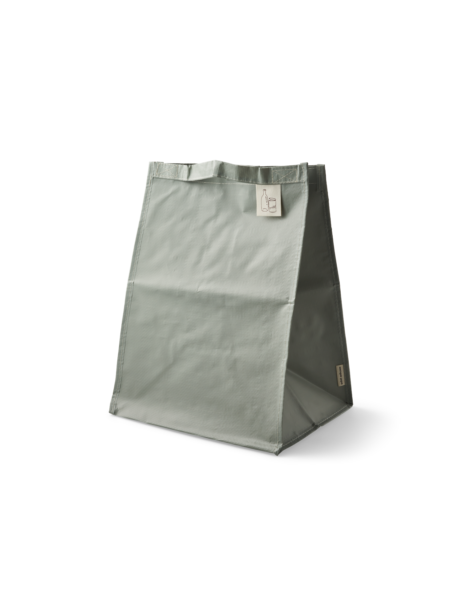 Sæt med affaldssorteringsposer | 118,4 x 25,6 x 40,3 cm. 4 stk.  | Off White