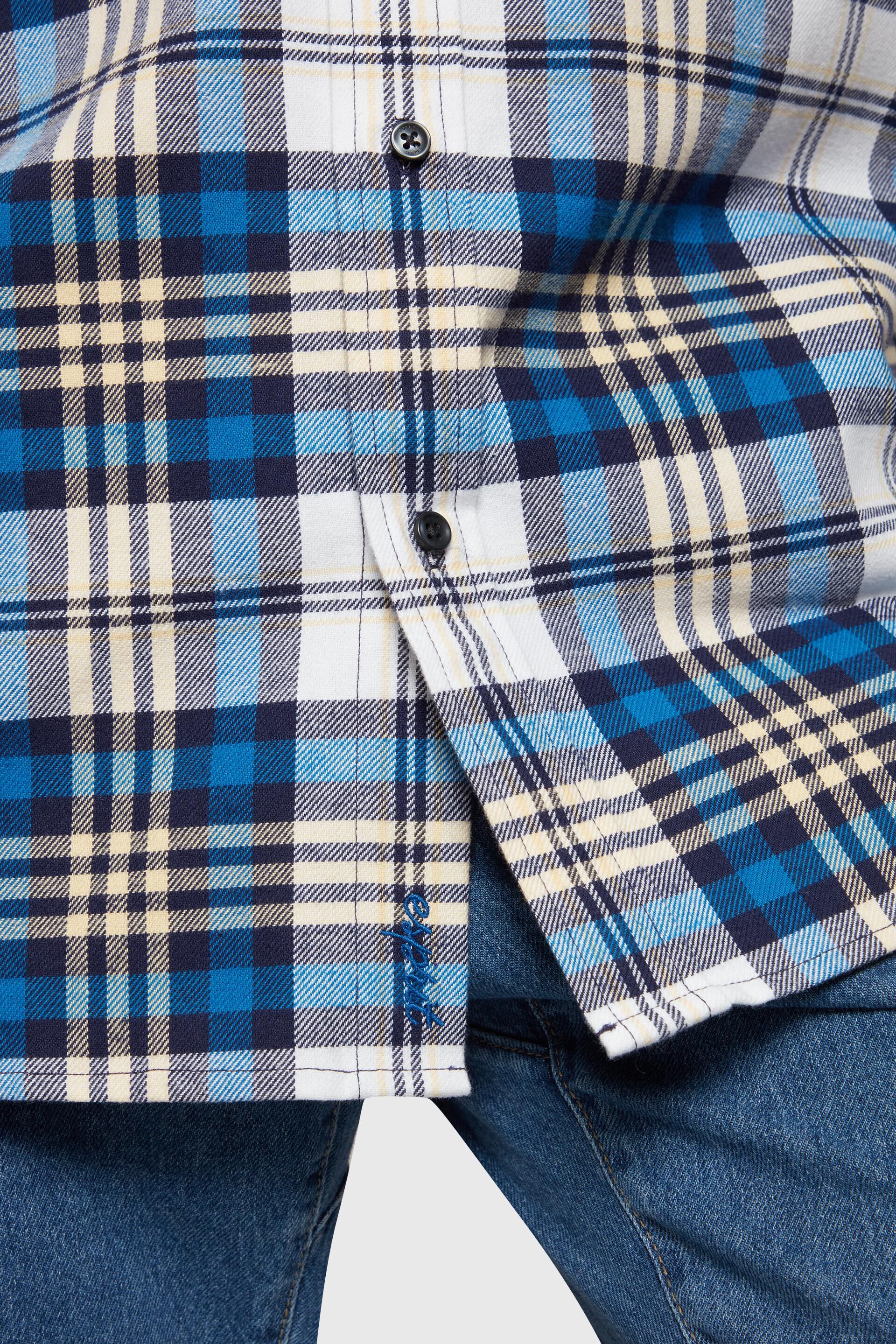 Chemise en flanelle à carreaux