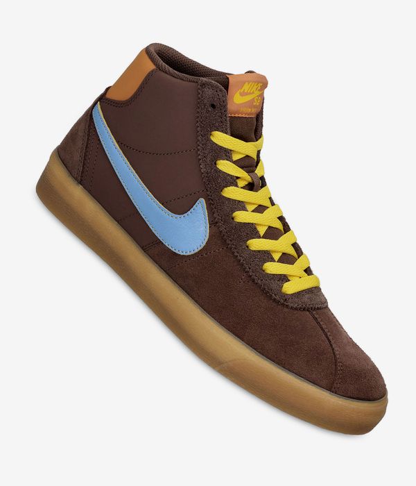 Nike SB x Why So Sad? Bruin High Premium Schuh (light chocolate light blue)