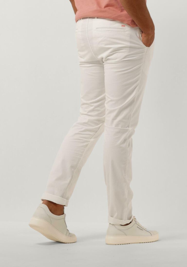 BOSS witte boss chino chino_slim