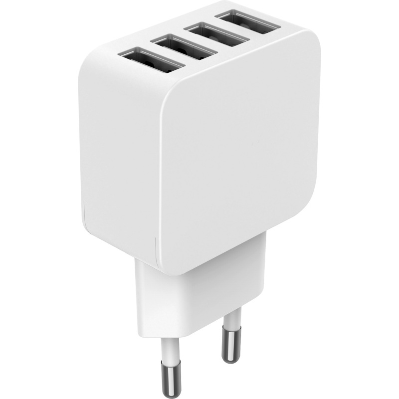 Chargeur secteur 4 ports USB-A  IC Smart