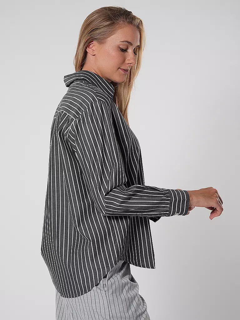 MARC O' POLO DENIM Bluse grau