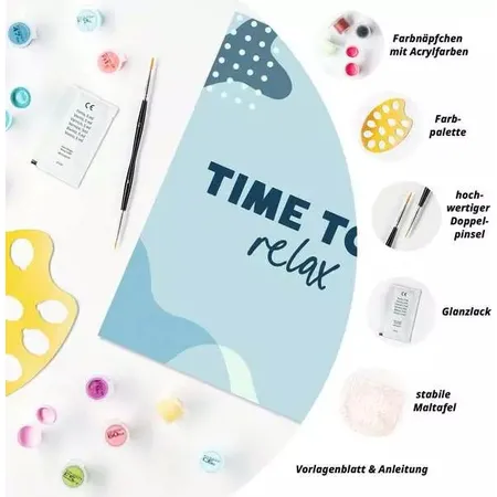 Ravensburger CreArt Time to relax - Malen nach Zahlen für Erwachsene