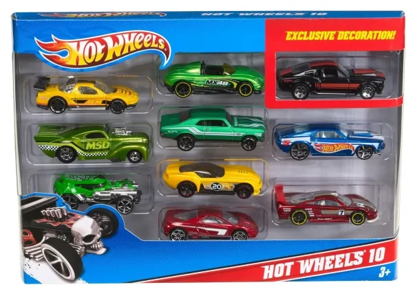 Hot Wheels 10-Pack