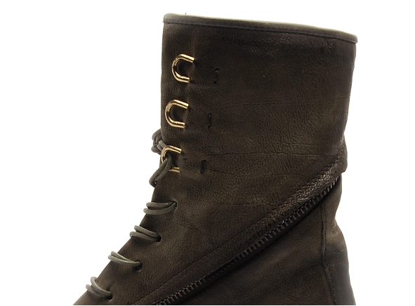 As98 air step boots bottine plates femme a82205 vert