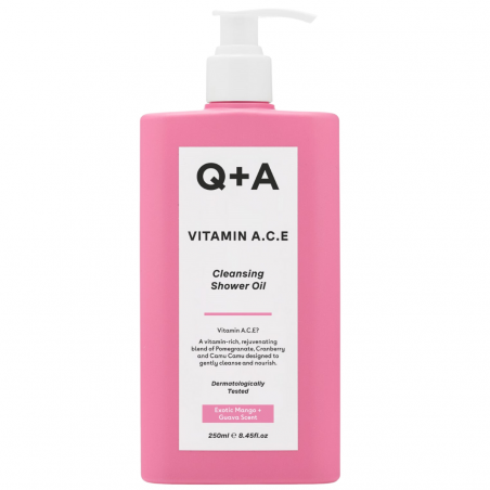 Q+A Vitamin A.C.E Shower Oil