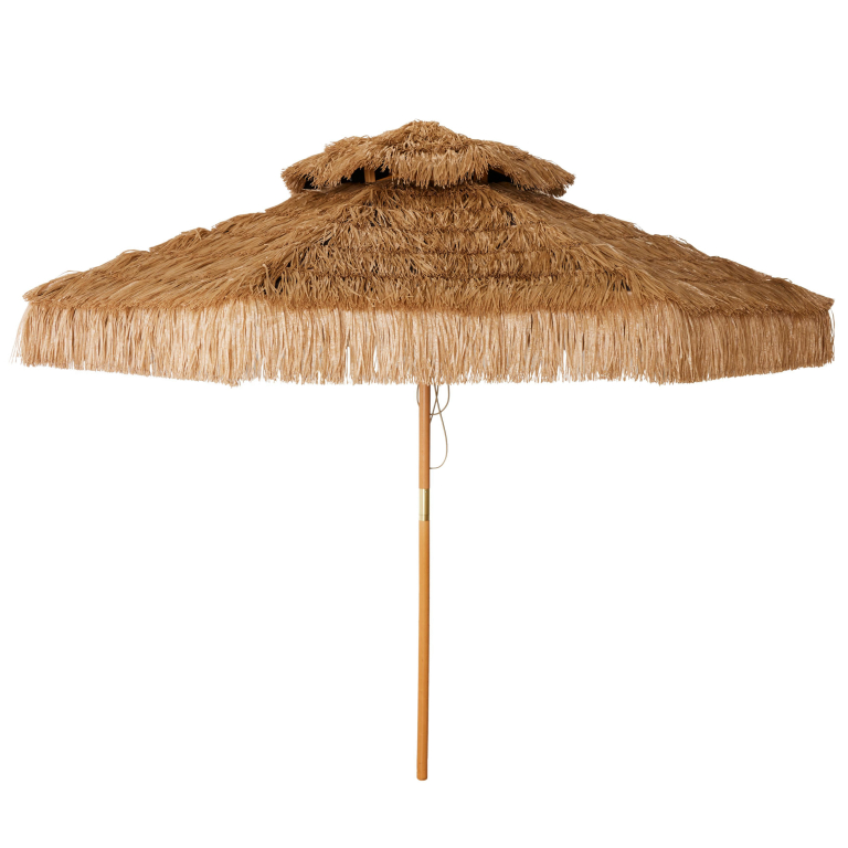 HKliving Raffia Patio parasol Ø300