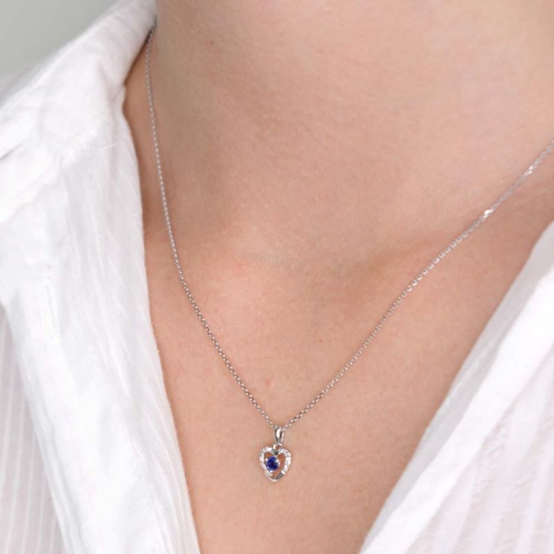 Pendentif Heart Or et Diamants