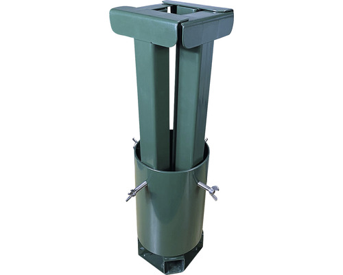DIWA compacte XXL professionele kerstboomstandaard, max. boomhoogte 600 cm, max. stamdiameter 16 cm, opvouwbaar
