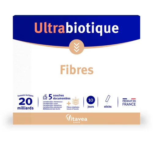 Ultrabiotique Fibres 10 Sticks