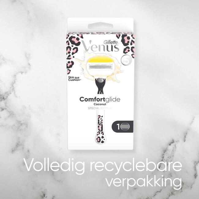 Gillette Venus Comfortglide Luipaard Scheersysteem 5 Blades