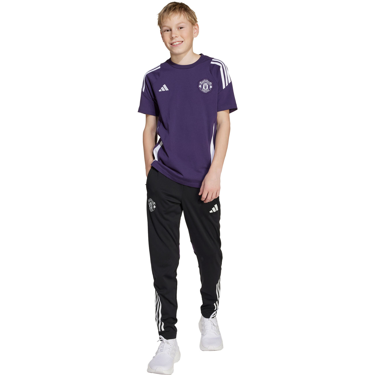 adidas Manchester United Tee Kids 2025/2026