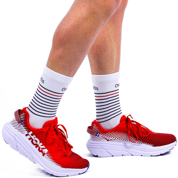 Manchon de compression OXSITIS SOCKS BBR BLANC BLEU ROUGE