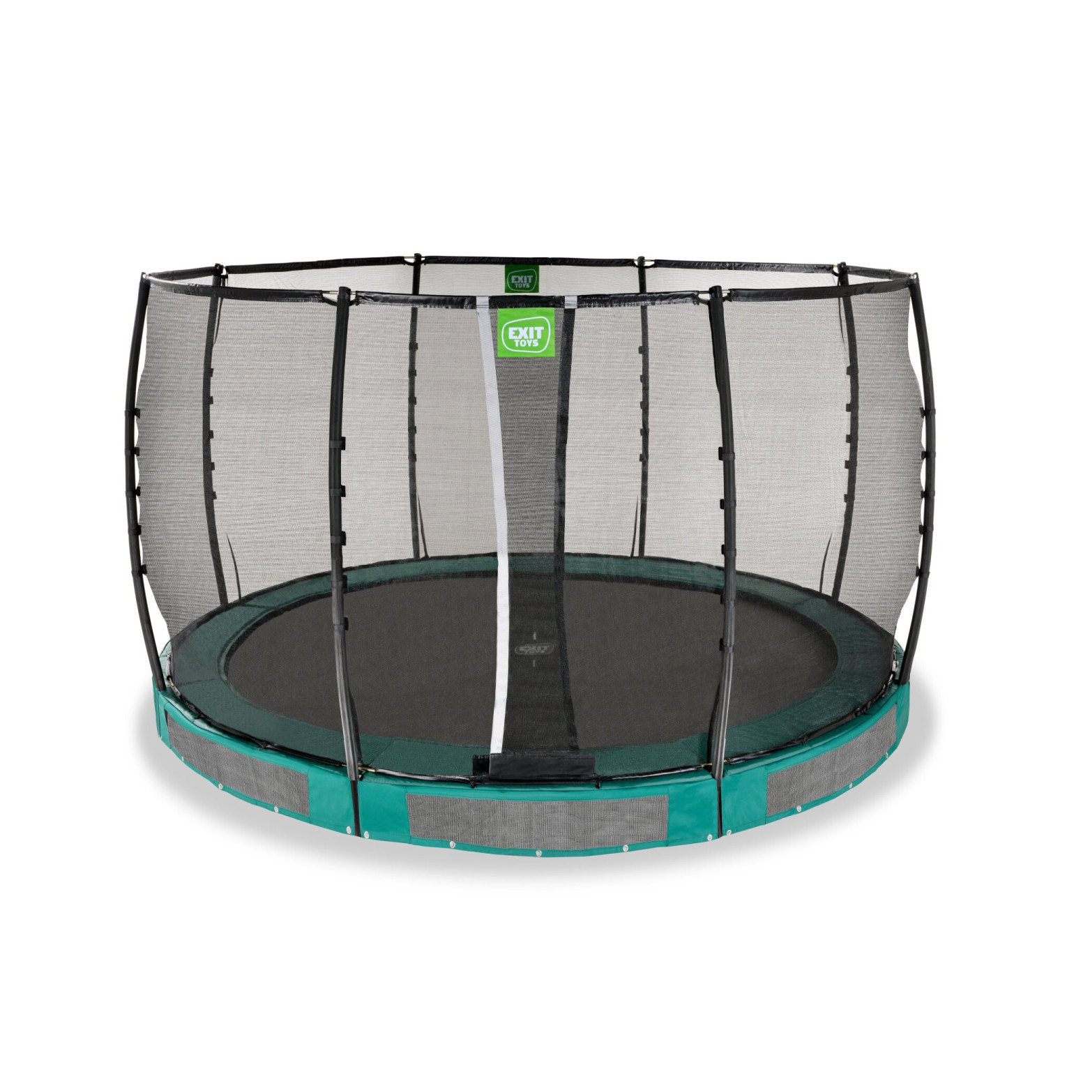 EXIT Allure Premium inground trampoline ø366cm - groen