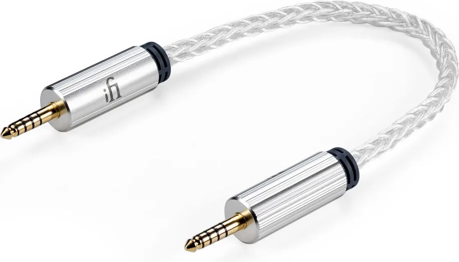 iFi Audio câble symétrique 4,4 mm vers 4,4 mm OFHC Silver (0,3 m) Câbles jack et mini-Jack